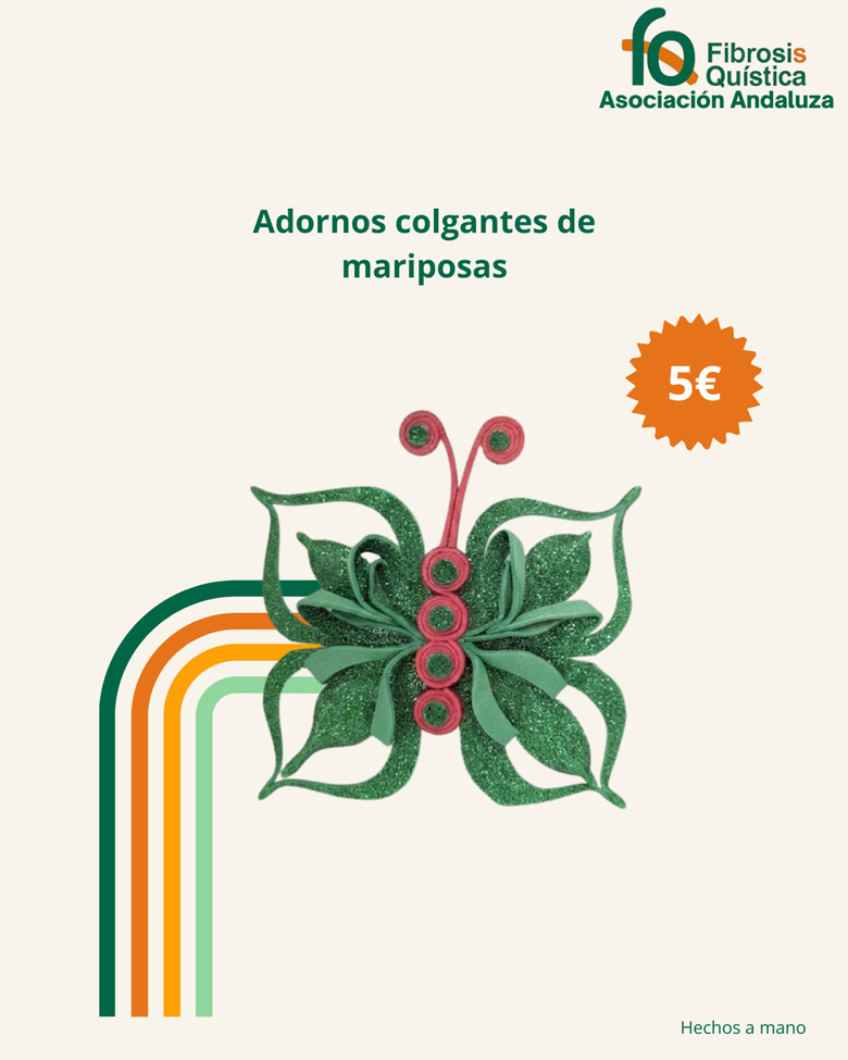 Adornos colgantes mariposa Adornos colgantes mariposa por 5€