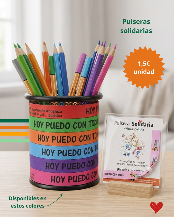 Pulseras solidarias Pulseras solidarias por 1,5€